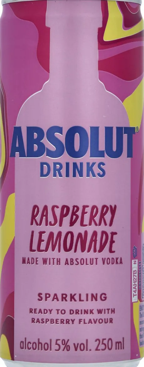 Blik|Mixdranken|Absolut Raspberry Lemonade