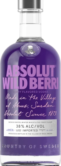 Flavoured Wodka|Wodka|Absolut Wild Berri
