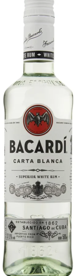Rum|Witte Rum|Bacardi Bacardí Carta Blanca