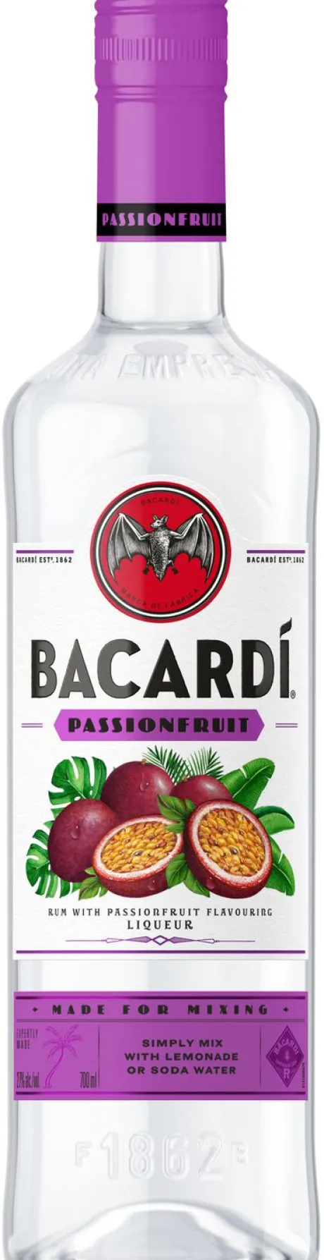 Rum|Flavoured Rum|Bacardi Bacardí Passion Fruit