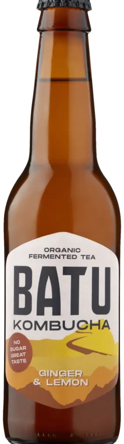 Alcoholvrije Mixen|Thomas Henry Batu Kombucha Ginger & Lemon