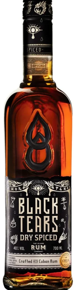 Rum|Flavoured Rum|Black Tears Cuban Spiced Rum