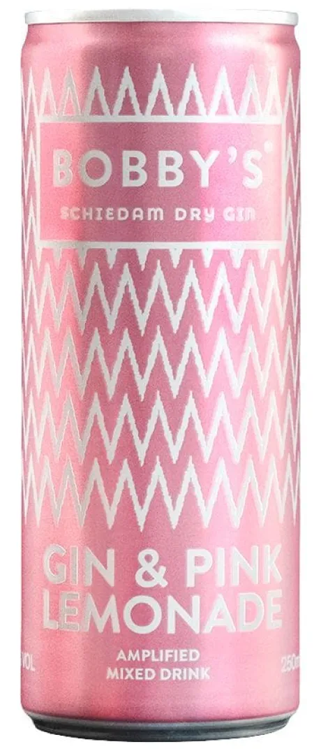 Blik|Mixdranken|Bobby's Bobby’s Gin & Pink Lemonade