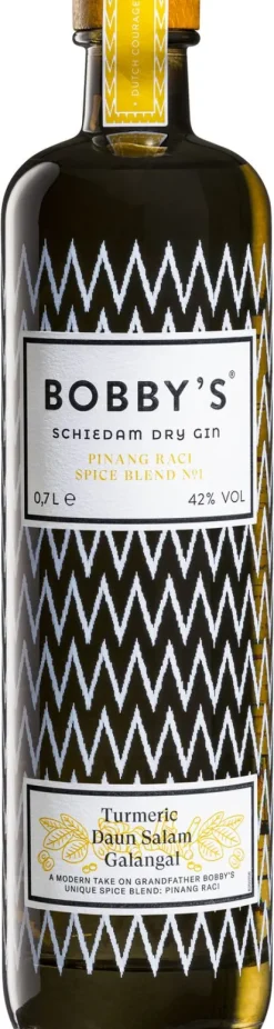 Gin|Gin|Bobby's Bobby's Schiedam Dry Gin Pinang Raci Spice Blend