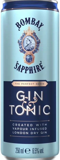 Blik|Mixdranken|Bombay Sapphire & Tonic