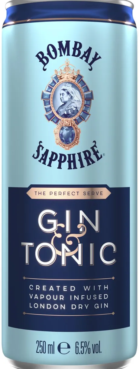 Blik|Mixdranken|Bombay Sapphire & Tonic
