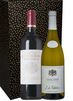 Wijnboxen|Gall & Gall Cadeaupakket Klassiek Franse Saint-Emilion en Sancerre