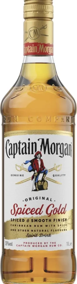 Rum|Bruine Rum|Captain Morgan Captain Morgan Spiced Gold