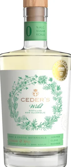 Alcoholvrije Mixen|Alcoholvrije Gin|Seedlip Ceder's Wild