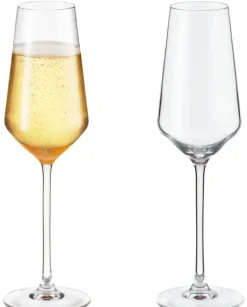 Champagneglazen|Chef & Sommelier Chef & Sommelier Champagne fluteglazen (23 cl) - set van 2