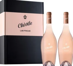 Rosé Wijn|Chivite Las Fincas Rosado Twee flessen Cadeaupakket