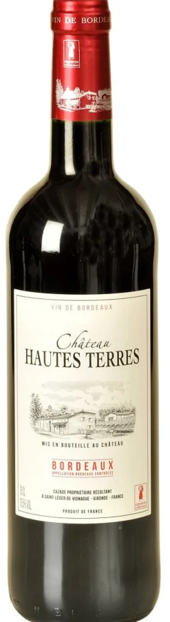 Rode Wijn|Château Hautes Terres Château Hautes Terres Bordeaux Rouge