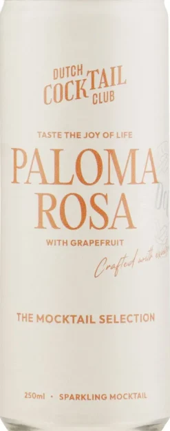 Alcoholvrije Mixen|Kant & Klaar|Dutch Cocktail Club Dutch Cocktail Club Paloma Rosa Alcoholvrij