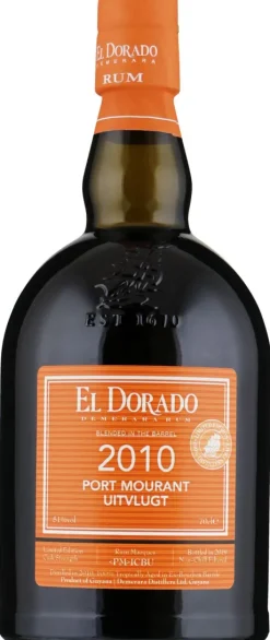 Rum|Bruine Rum|El Dorado El Dorado Port Mourant Uitvlugt 2010