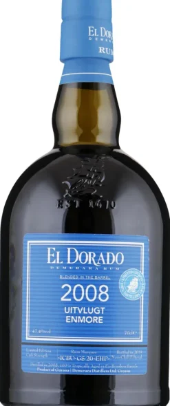 Rum|Bruine Rum|El Dorado El Dorado Uitvlugt Enmore 2008