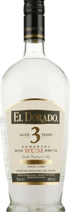 Rum|Witte Rum|El Dorado El Dorado 3 Years White Cask