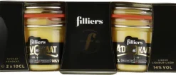 Brandewijn|Jenever|Filliers Advokaat in Weckpot Cadeauverpakking