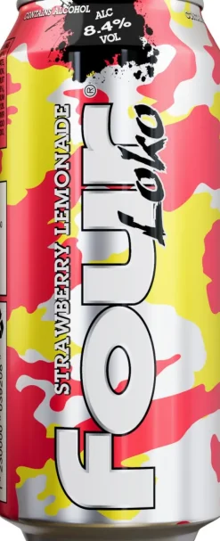 Blik|Mixdranken|Four Loko Four Loko strawberry lemonade