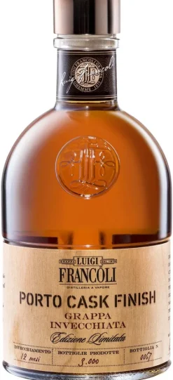 Grappa|Cognac|Francoli Grappa Port Cask