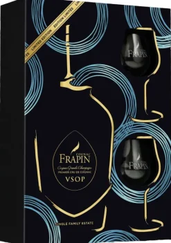 V.S.O.P.|Cognac|Frapin Cognac VSOP Cadeauverpakking met glazen