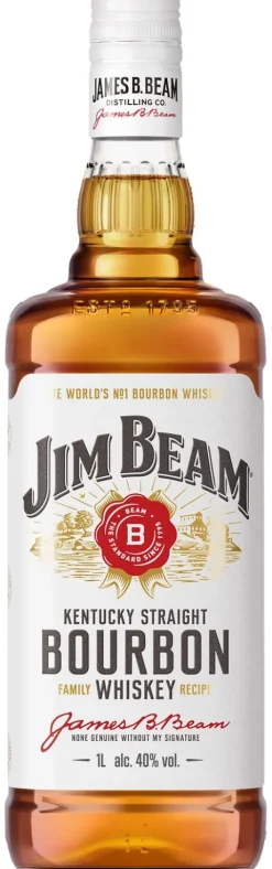 Bourbon|Jim Beam Jim Beam White Bourbon Whiskey