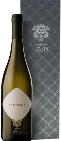 Witte Wijn|Lavis Classici Pinot Grigio Cadeauverpakking