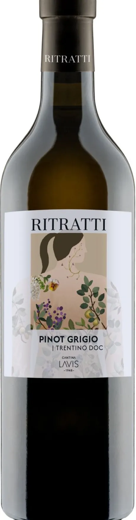 Witte Wijn|Andrian Lavis Ritratti Pinot Grigio Trentino DOC