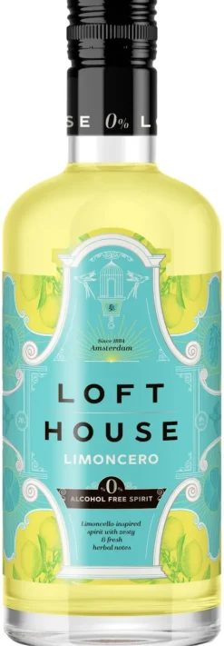 Alcoholvrije Likeuren|Alcoholvrije Mixen|Lofthouse Loft House Limoncero Alcoholvrij