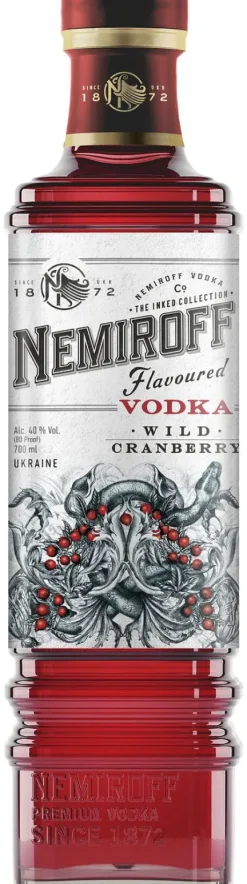 Flavoured Wodka|Wodka|Nemiroff Wild Cranberry