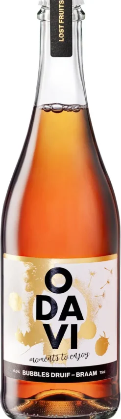 Alcoholvrij|Alcoholvrije Mousserende Wijn|ODAVI Bubbles Druif-Braam