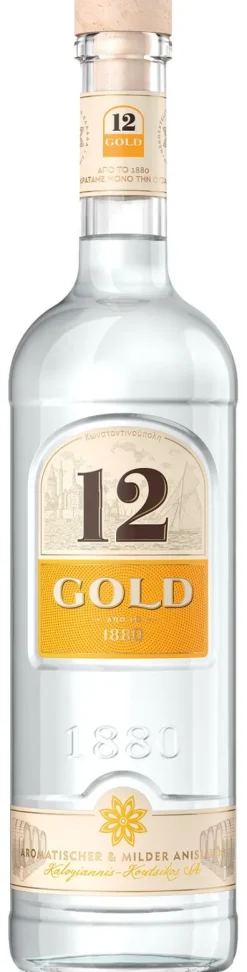Anijslikeur|Ouzo 12 Ouzo 12 Gold