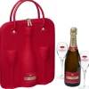Champagne|Mousserend|Piper Heidsieck Piper-Heidsieck Brut Travelbag + 2 glazen cadeauverpakking