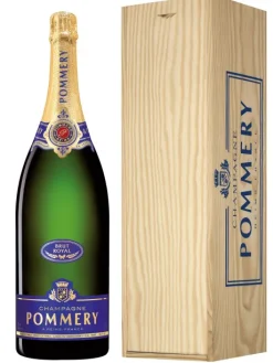 Champagne|Mousserend|Pommery Brut Royal Jeroboam in Kist