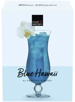 Cocktailglazen|Royal Leerdam Royal Leerdam Blue Hawaii Cocktail Glazen Set