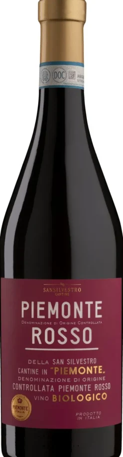 Rode Wijn|Sansilvestro San Silvestro Piemonte Rosso Biologico
