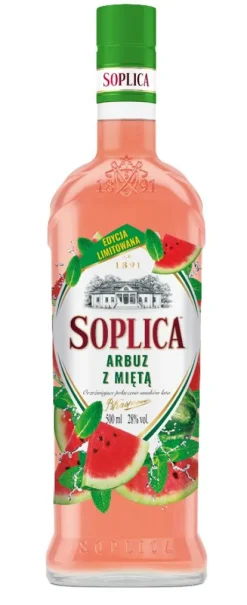 Wodka|Wodka|Soplica Arbuz z Mieta - Watermeloen Mint