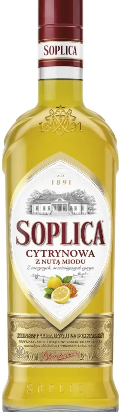 Flavoured Wodka|Wodka|Soplica Cytryna z Nuta Miodu - Citroen Honing