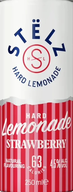 Blik|Mixdranken|STËLZ Hard Lemonade Strawberry