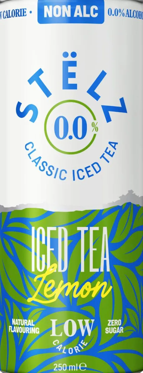 Alcoholvrije Mixen|Alcoholvrij|STËLZ Stëlz Iced Tea Lemon Alcoholvrij