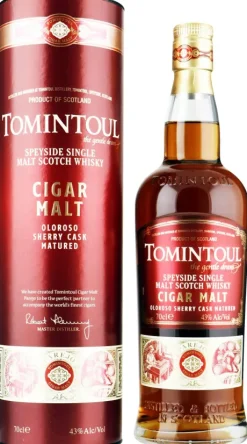 Malt|Tomintoul Cigar Malt Oloroso Sherry Cask