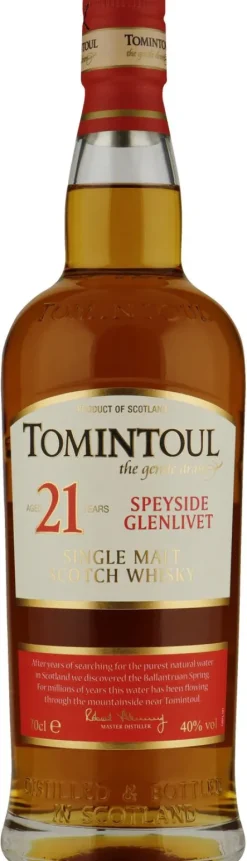 Malt|Tomintoul 21 years Speyside Malt