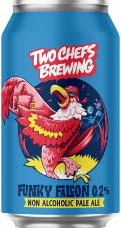 Alcoholvrij Bier|Alcoholvrije Bier|Two Chefs Brewing Two Chef's Brewing Funky Falcon Alcoholvrij