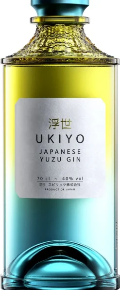 Gin|Gin|Ukiyo Japanese Yuzu Citrus Gin