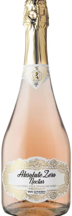 Alcoholvrij|Alcoholvrije Mousserende Wijn|Van Loveren Van Loveren Absolute Zero Nectar Rose
