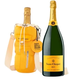 Champagne|Mousserend|Veuve Clicquot Puffy Bottle Holder Bag