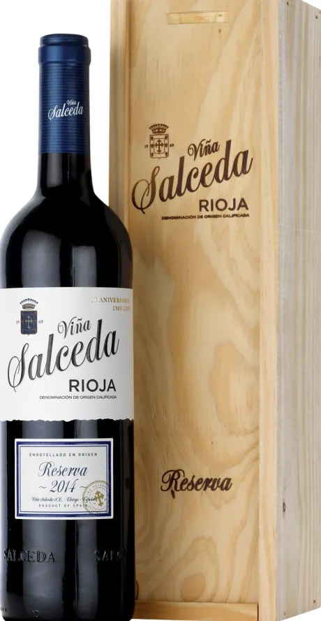 Rode Wijn|Viña Salceda Viña Salceda Rioja Reserva Cadeauverpakking