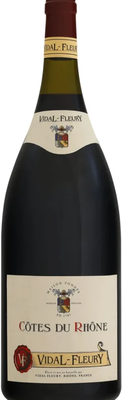 Rode Wijn|Vidal-Fleury Côtes du Rhône Magnum
