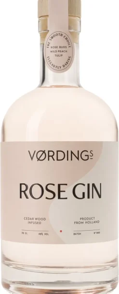 Flavoured Gin|Gin|VØRDING Vording's Rose Gin