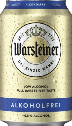 Alcoholvrij Bier|Alcoholvrije Bier|Warsteiner Alkoholfrei blik