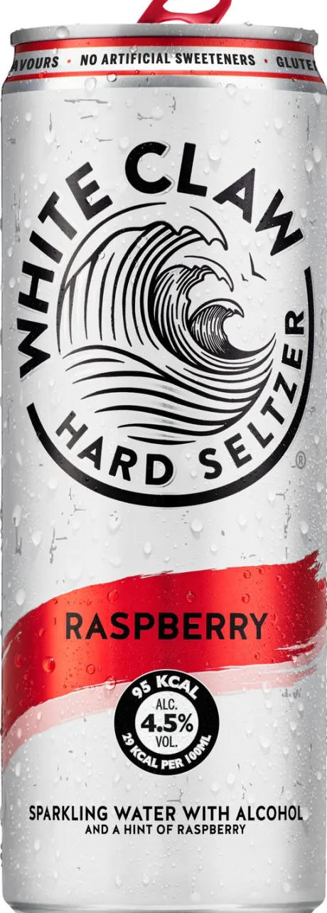 Hard Seltzer|Hard Seltzer|White Claw White Claw Raspberry